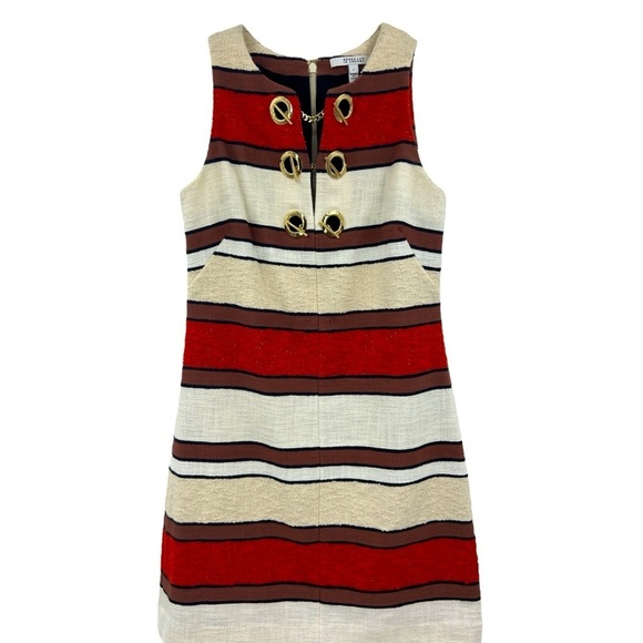 Derek Lam 10 Crosby Sleeveless Shift Dress SZ 0 - Picture 1 of 14